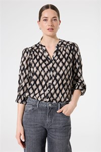 Garcia Shirt Printed Black 