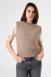 Garcia Pullover Taupe 