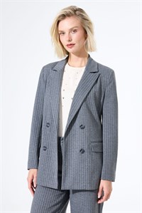 Garcia Blazer Jacket Antracite Mellange  