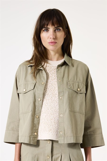 Garcia Cotton Jacket Mermaid  