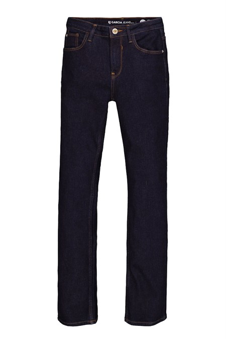 Garcia Jeans Rinsed Dark Blue Denim 