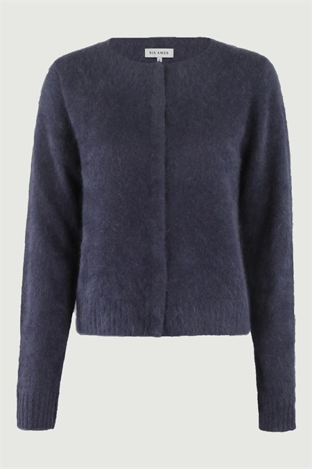 Six Ames Cardigan Ulrikka Night Sky 