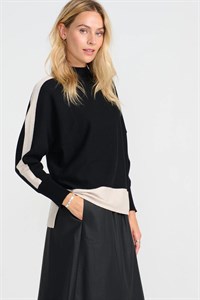 CostaMani Pullover Black / Sand