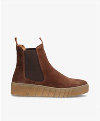 Shoedesign Copenhagen Mooved S Suede Dark Brown 