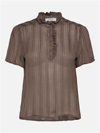 Rosemunde RW Gloria Button Blouse Falcon   