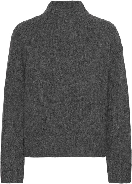Rosemunde Knit Pullover Dark Grey 