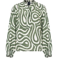 Luxzuz Jozi Blouse Bronze Green
