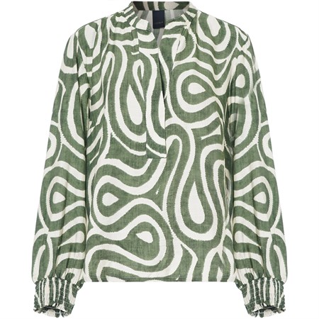 Luxzuz Jozi Blouse Bronze Green