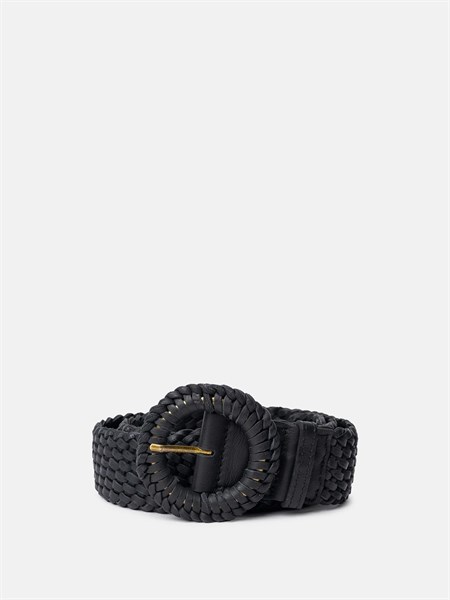ReDesigned Henley Leather Belt Black  