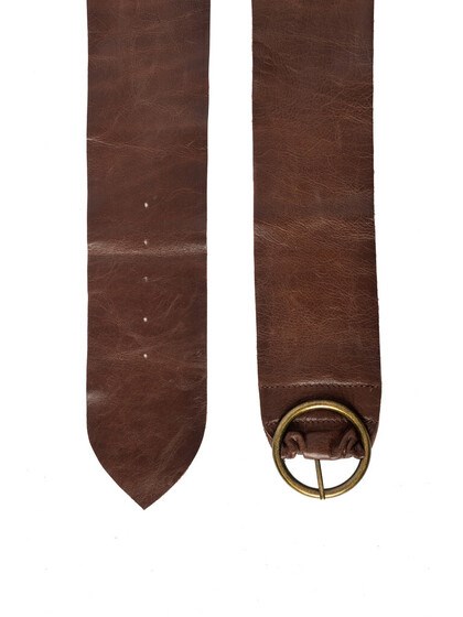 ReDesigned Leather Belt Woodsmoke