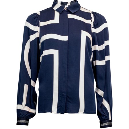 CostaMani Fey Shirt Dark Blue Mix  