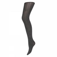 Sneaky Fox Tights Leopard Antracite ONE SIZE 