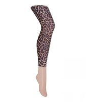 Sneaky Fox Tights Leopard Footless Natural ONE SIZE 