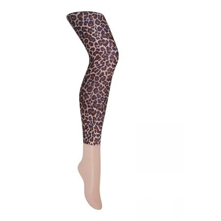 Sneaky Fox Tights Leopard Footless Natural ONE SIZE 