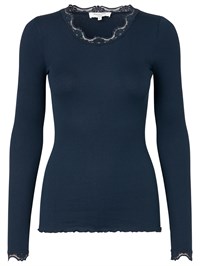 Rosemunde Silk & Cotton Top Blue 