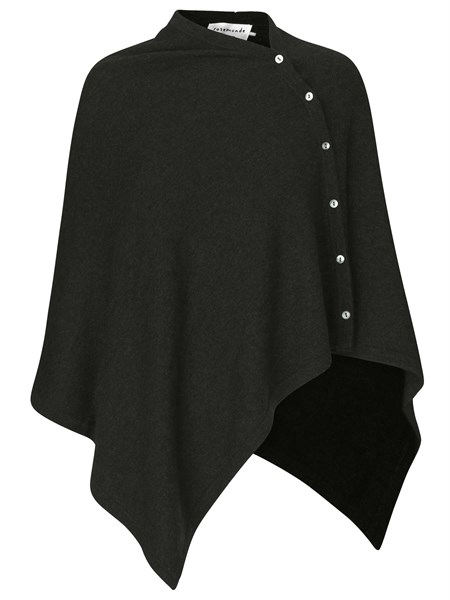 Rosemunde Poncho Cashmere Black
