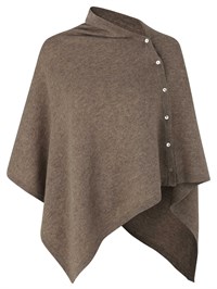 Rosemunde Cashmere Poncho Falcon