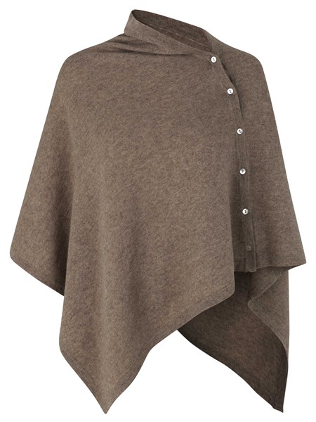 Rosemunde Cashmere Poncho Falcon