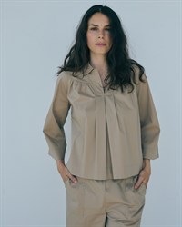 La Rouge Vilma Shirt Dark Sand 