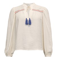 CostaMani Snappy Blouse Whisper White   