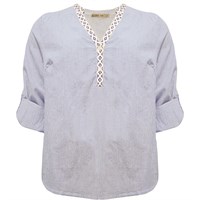 CostaMani Josephine Shirt Blue Stripe  