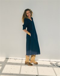 La Rouge Kamilla S/S Dress Navy 