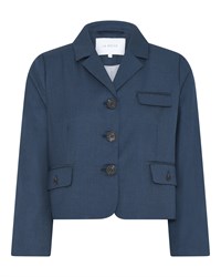 La Rouge Cara Blazer Dark Navy 