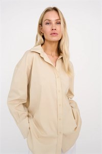 Pieszak PD-Nyla Poplin Shirt Oyster White 