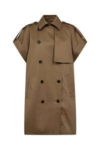 Pieszak PD-Nico Trench Jacket Lead Brown 