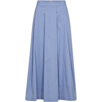 Pieszak PD-Nikki Poplin Stripe Skirt Blue Glow  