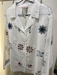 Agenda Jalia Shirt White Combi  