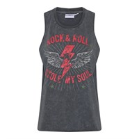 Humble by Sofie Ottilie Tank Top Dark Grey    