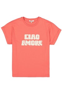 Garcia T-Shirt Coral 