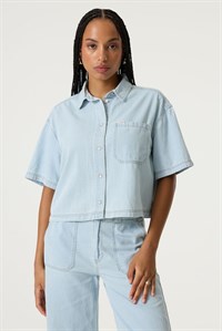 Garcia Shirt Jacket Morning Blue 