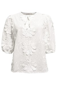 CostaMani Litty Blouse White 
