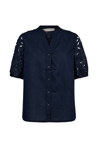 Pieszak PD-Pina Mix SS Shirt Midnight Navy 