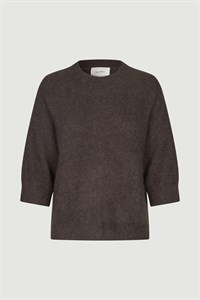 Six Ames Ola Sweatshirt Espresso Brown