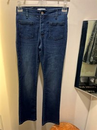 Please Jeans Pockets Blue Denim   