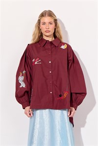 Hunkøn Sasha Shirt Oxblood