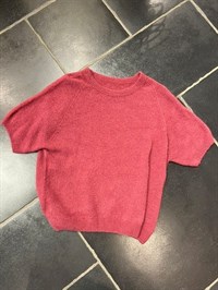 By Lund Alpaca Strik Bluse Cirise One Size