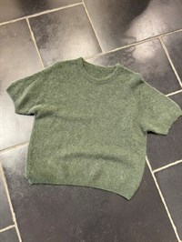 By Lund Alpaca Strik Bluse Green One Size