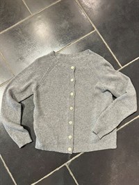 By Lund Cardigan Dark Grey One Size