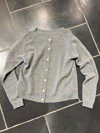 By Lund Cardigan Grey Melange One Size