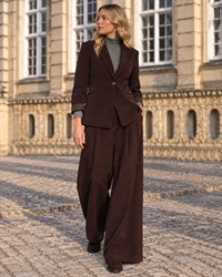 La Rouge Mette Pants Bordeaux